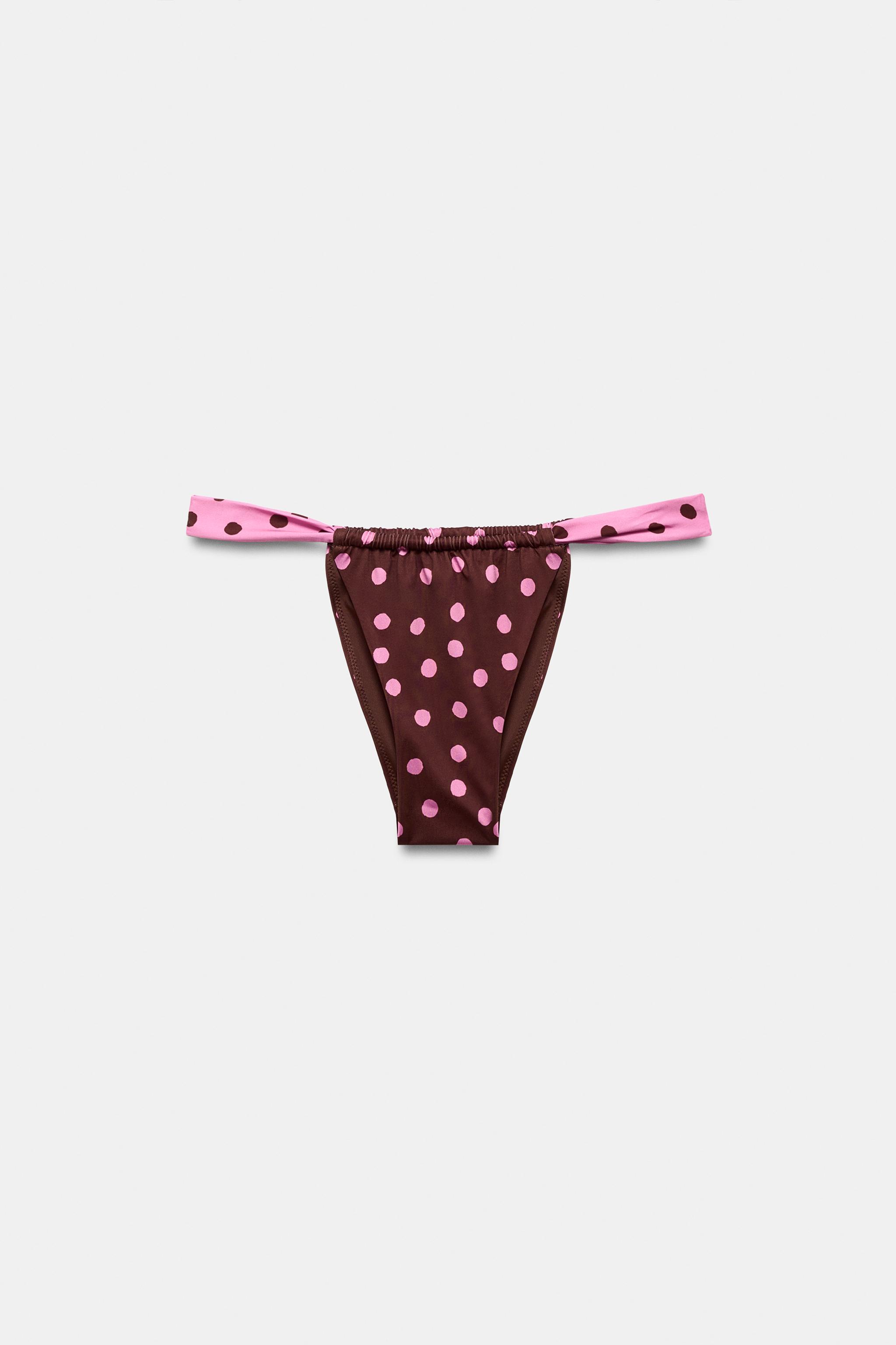 POLKA DOT BIKINI BOTTOMS